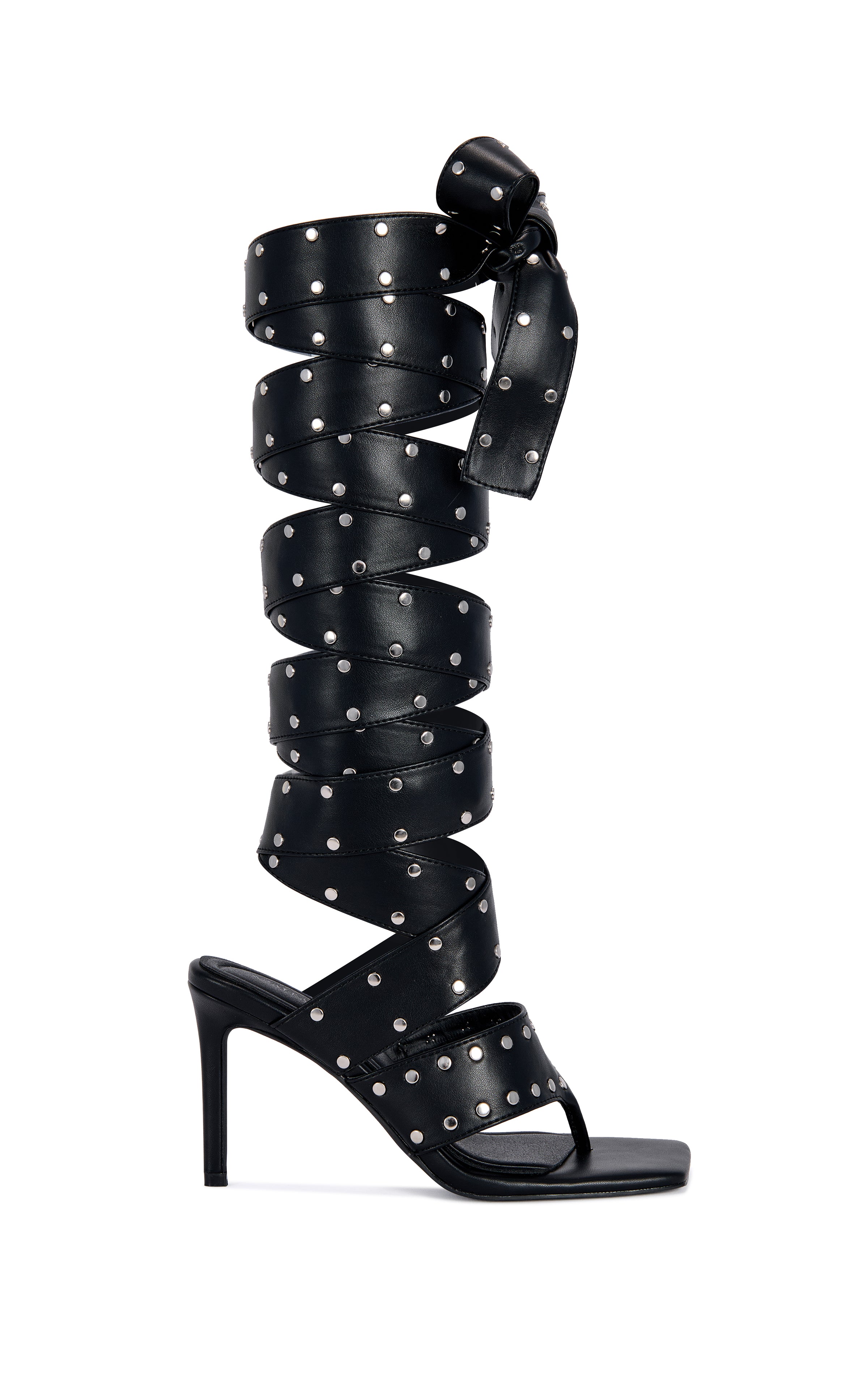 【@sayatanlda】txt SODALITE-BLACK WRAP-AROUND STILETTO SANDAL – Azalea Wang