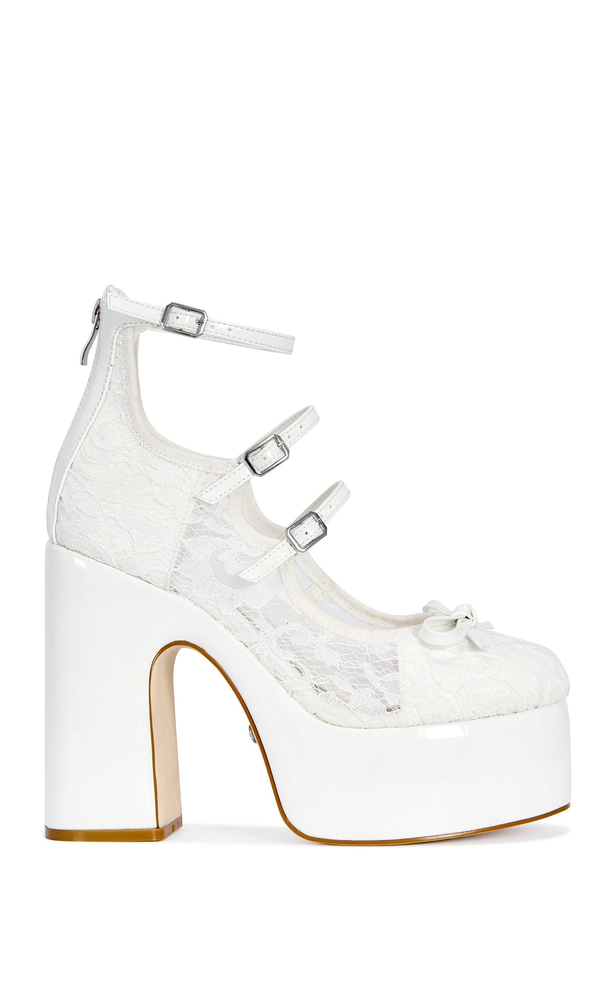 SPROUT-WHITE BLOCK PUMP | AZALEA WANG
