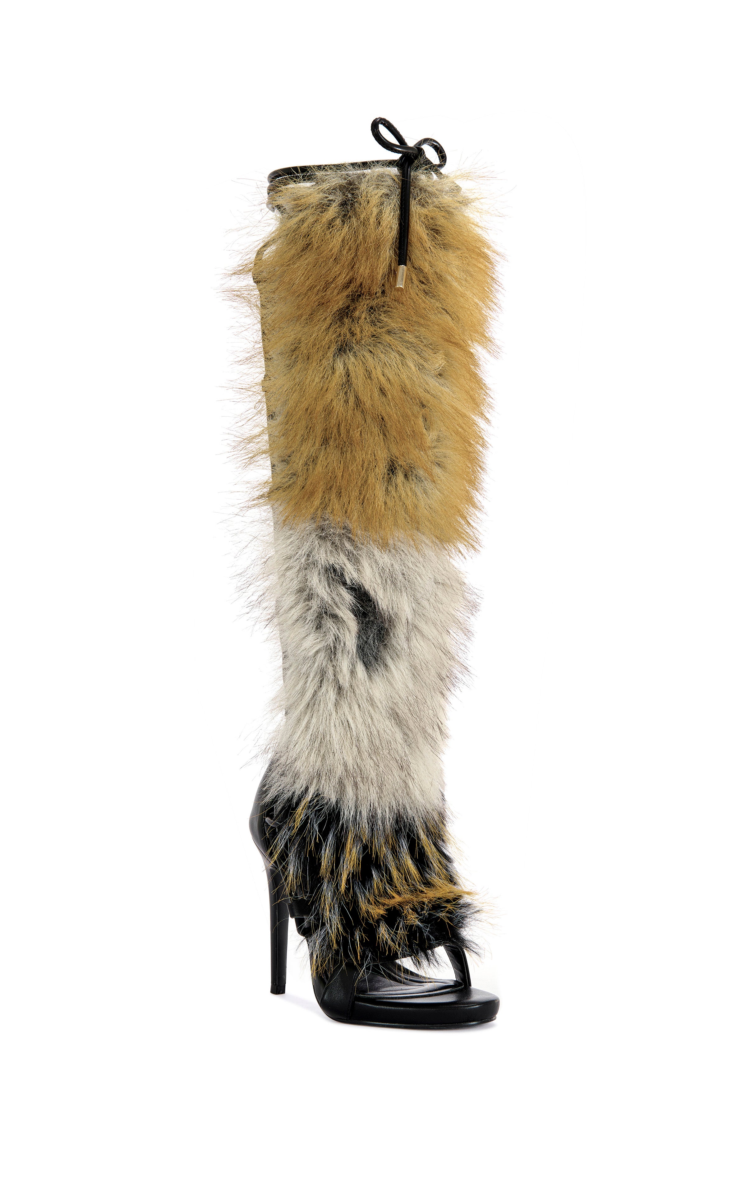 STAMOS-BROWN STILETTO SANDAL | AZALEA WANG