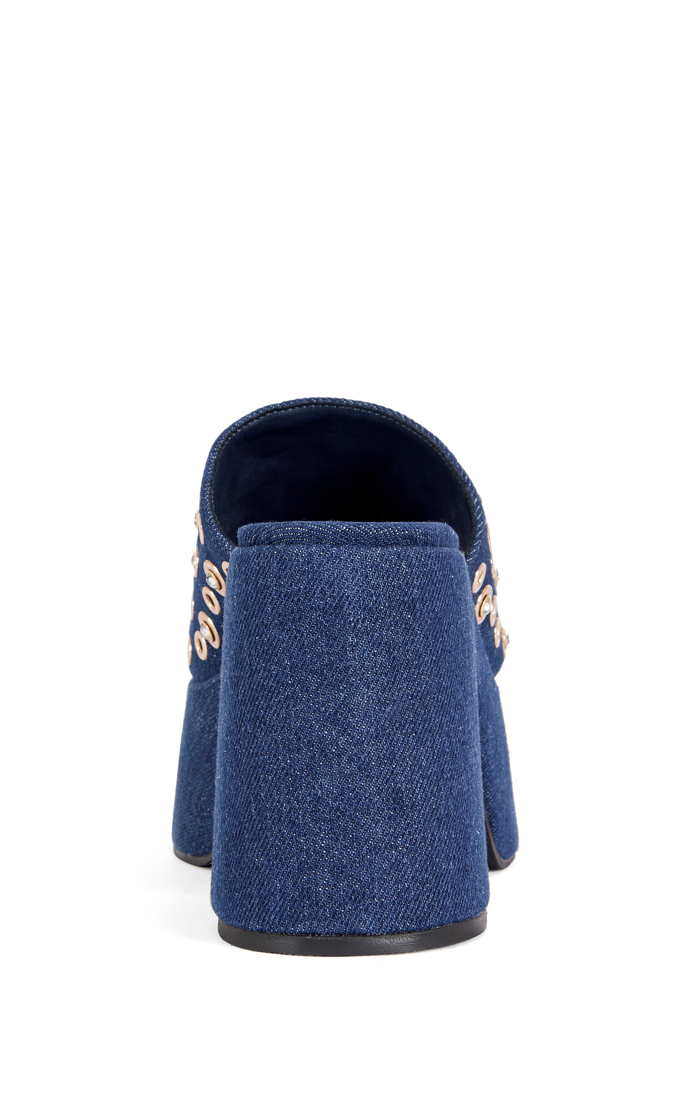 THEODORA-DENIM BLOCK SANDAL | AZALEA WANG