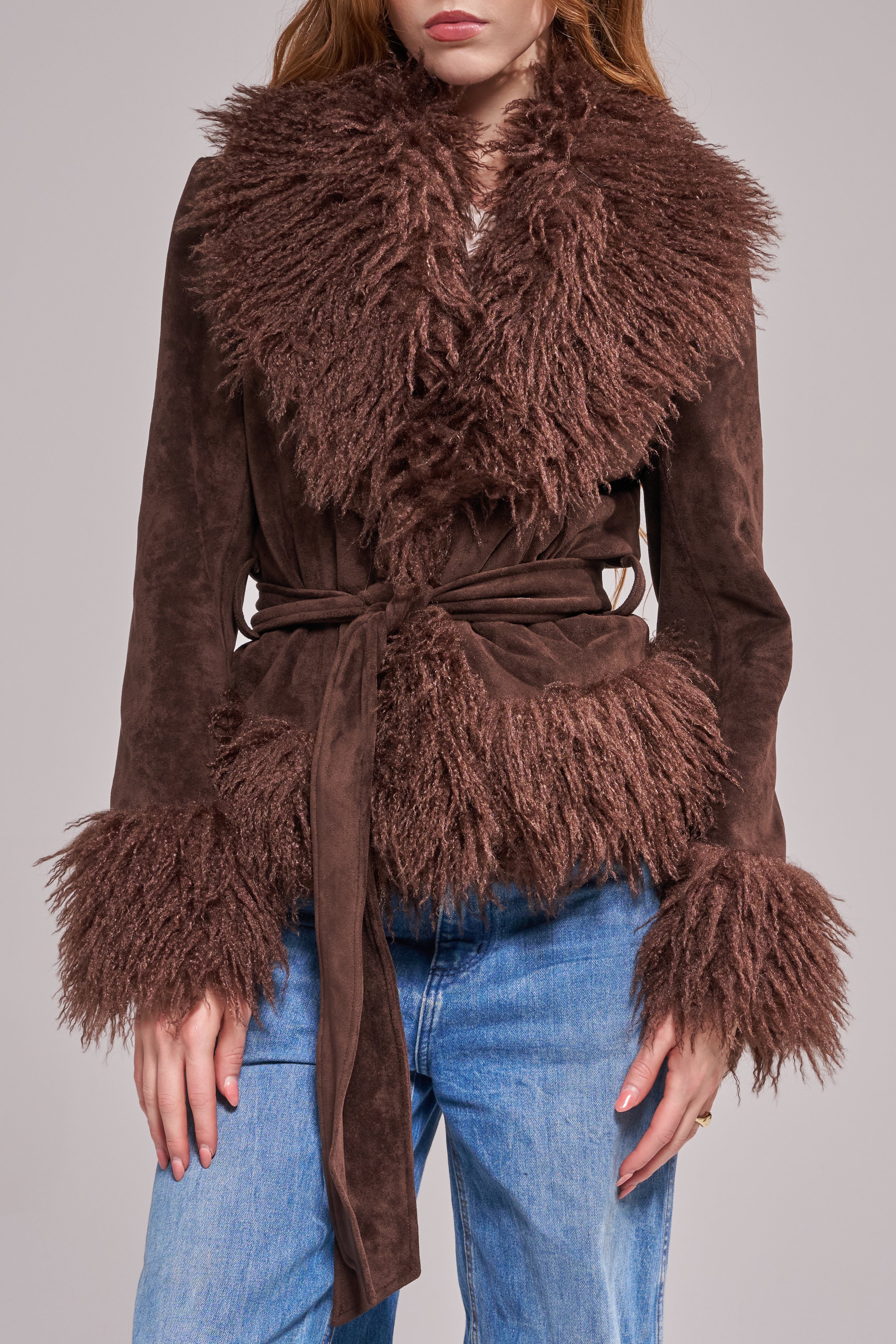TORI-CHOCOLATE TRENCH OUTERWEAR | AZALEA WANG