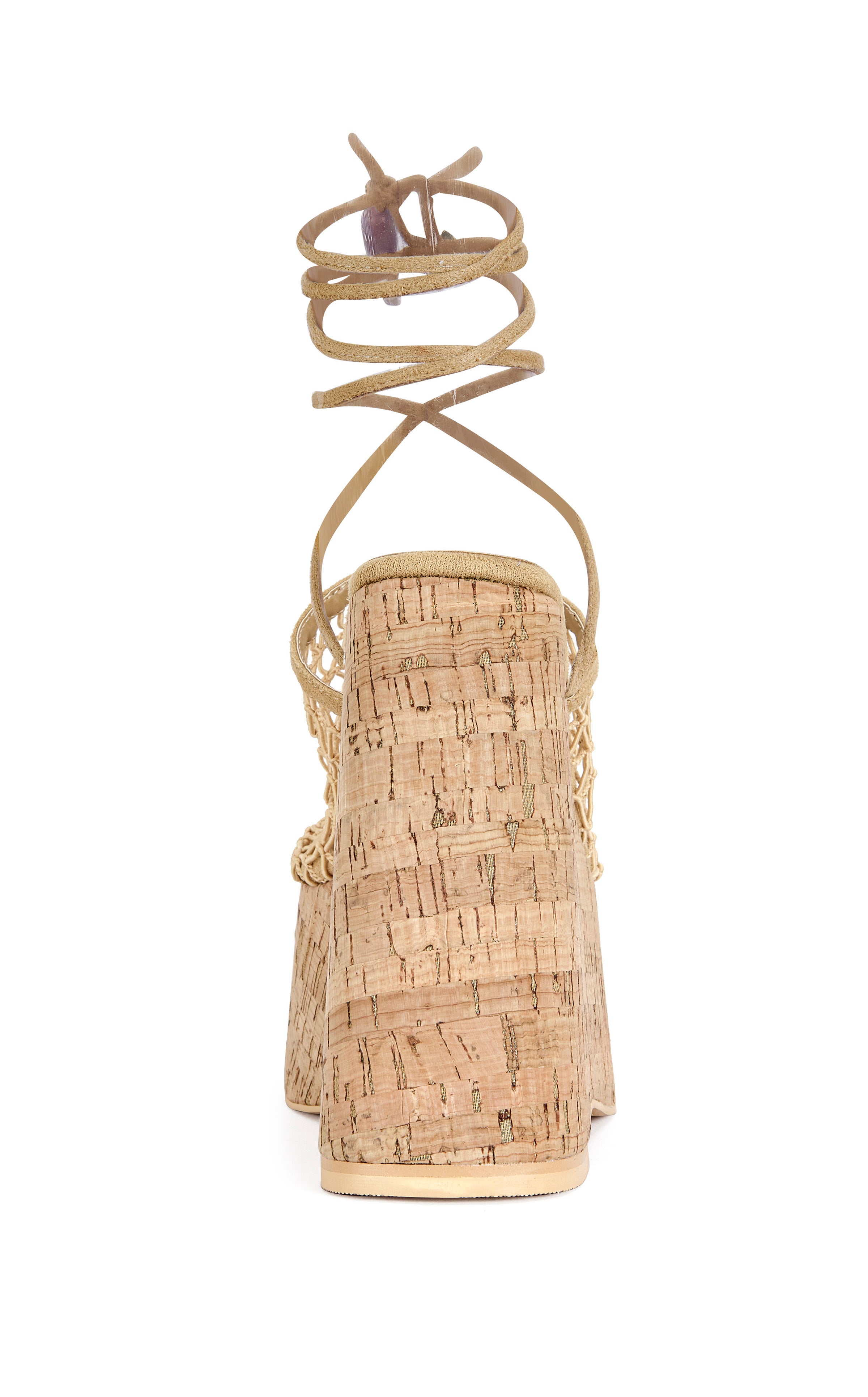VENNE-NUDE WEDGE SANDAL | AZALEA WANG