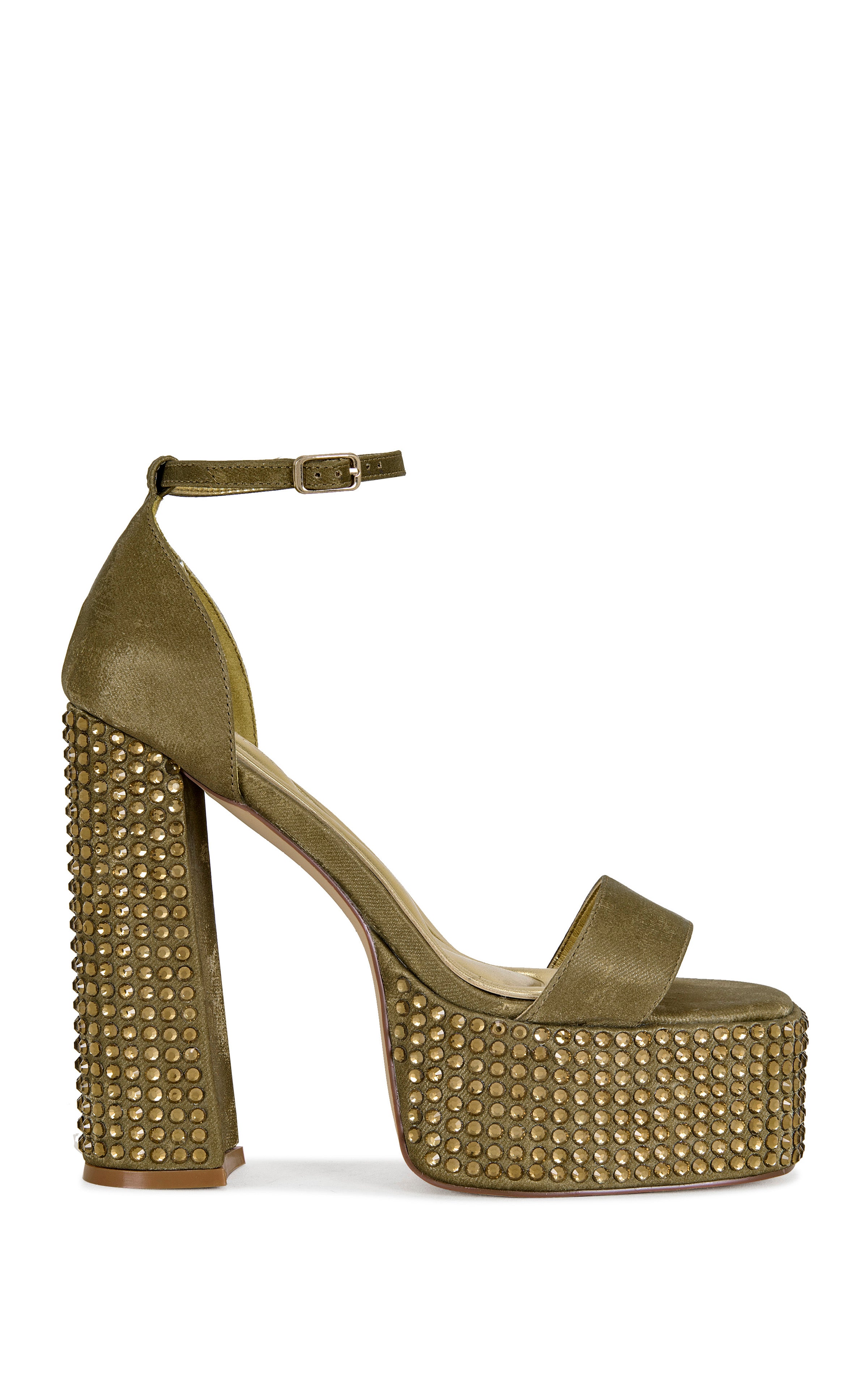 WILMA-BRONZE PLATFORM SANDAL | AZALEA WANG
