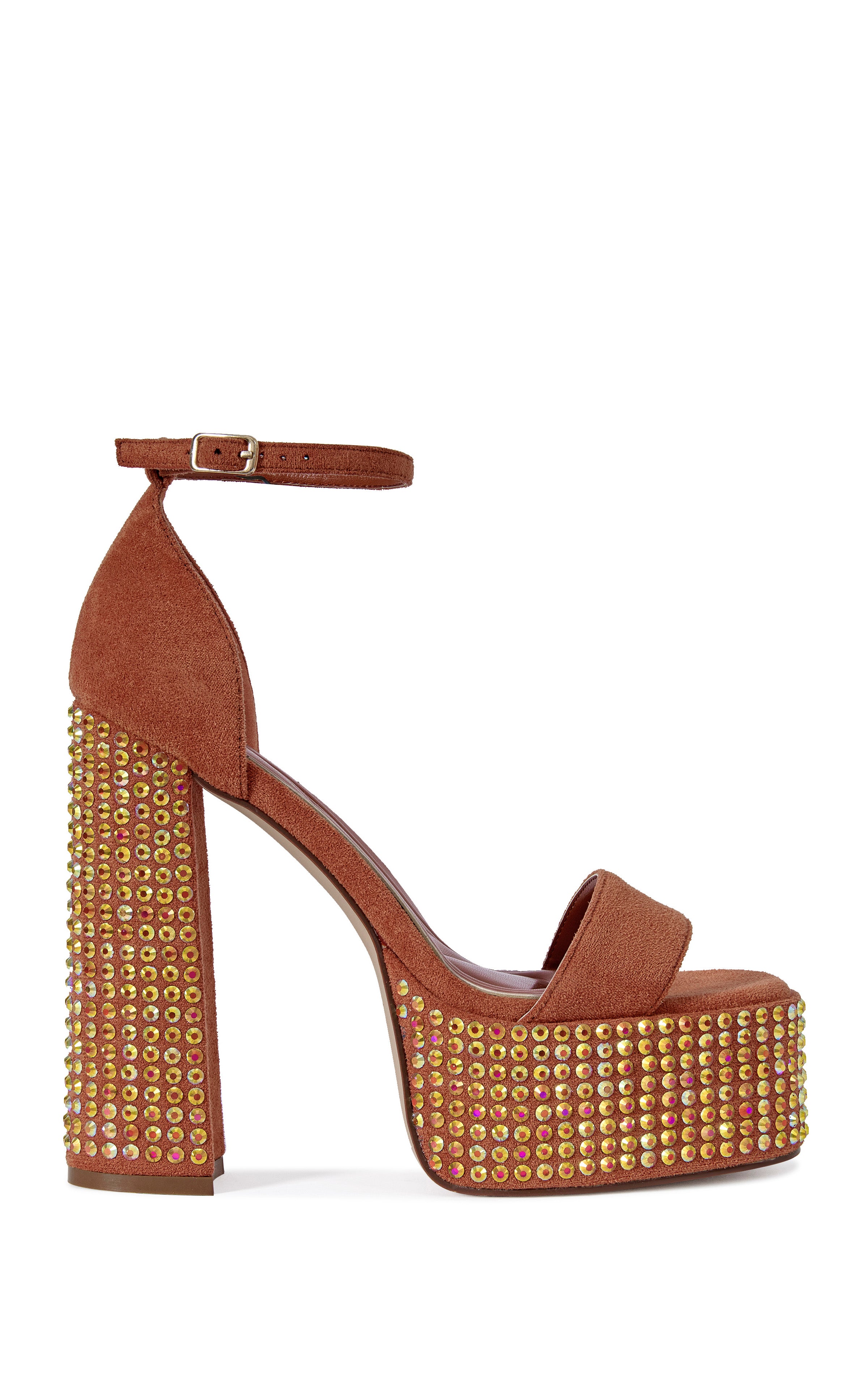 WILMA-ORANGE PLATFORM SANDAL | AZALEA WANG