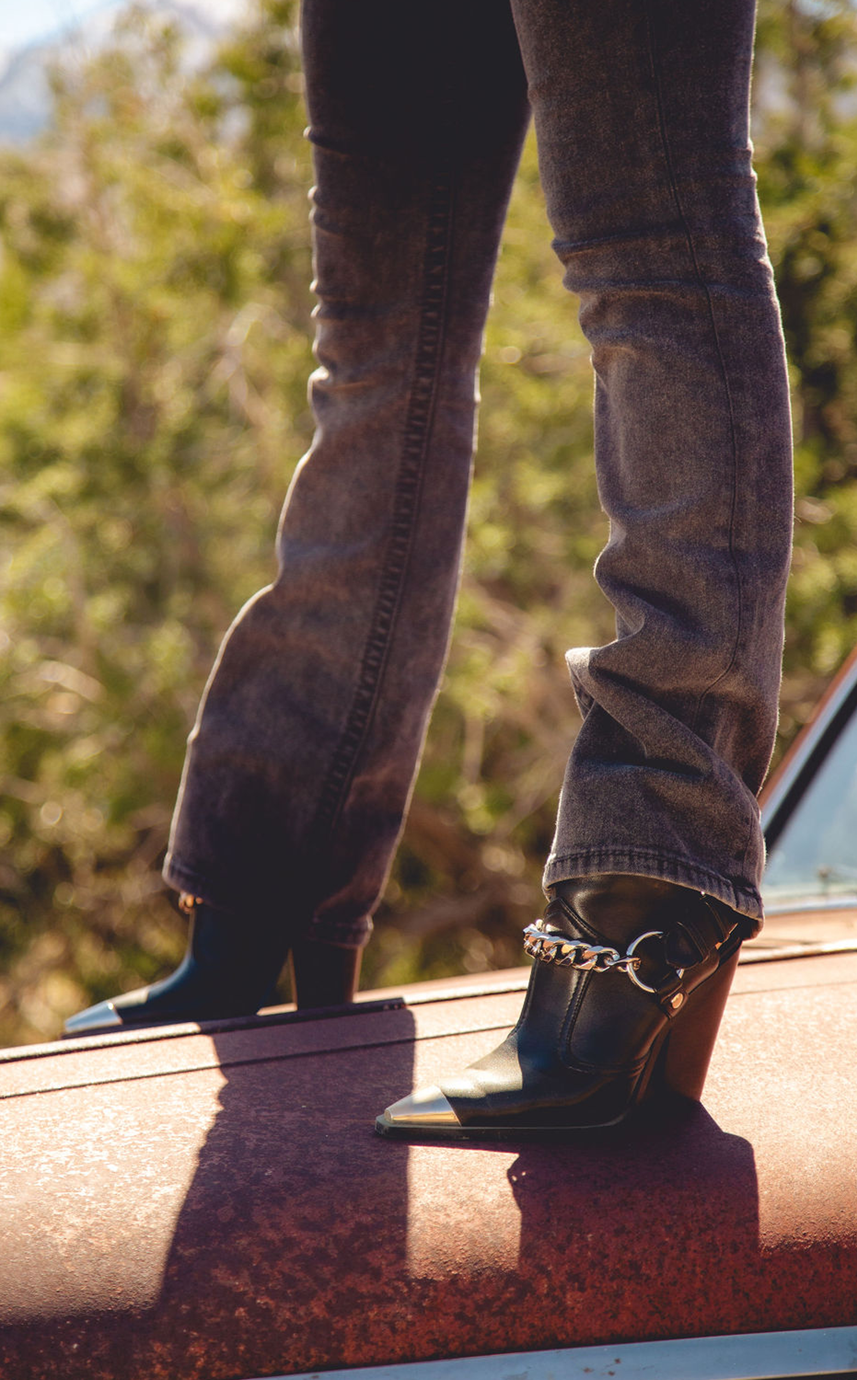 WADE-BLACK BLOCK BOOTIE | AZALEA WANG WADE-BLACK BLOCK BOOTIE | AZALEA WANG