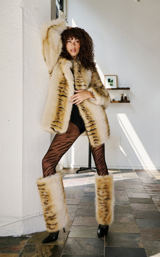 ZENTHRA-CREAMMULTI FAUX FUR STILETTO BOOT