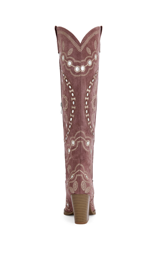 AAMINA-PINK WESTERN BOOT