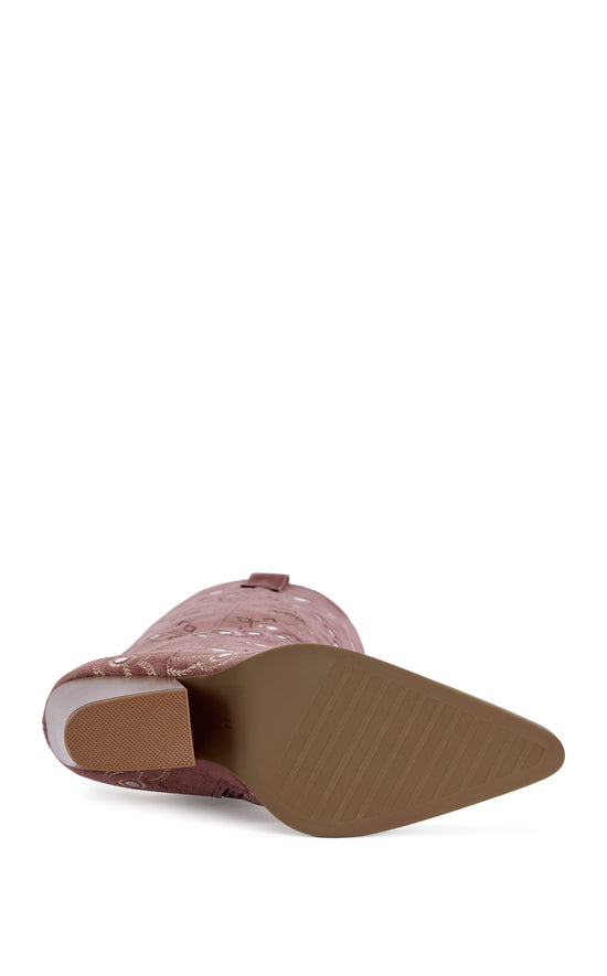 AAMINA-PINK WESTERN BOOT