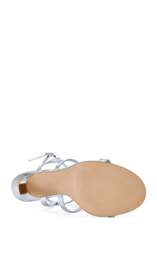 ALIZA-SILVER STILETTO SANDAL