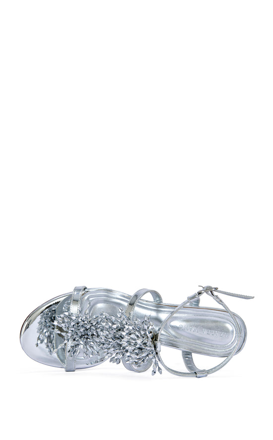 ALIZA-SILVER STILETTO SANDAL