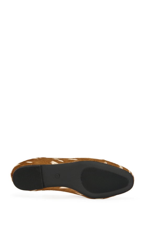 AMARIS-DEER GENUINE LEATHER FLAT