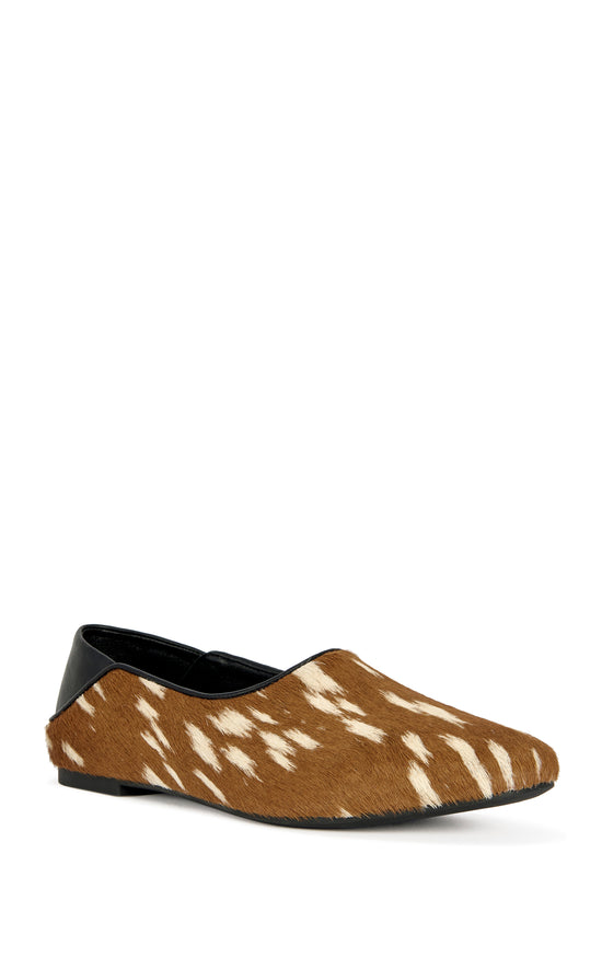 AMARIS-DEER GENUINE LEATHER FLAT