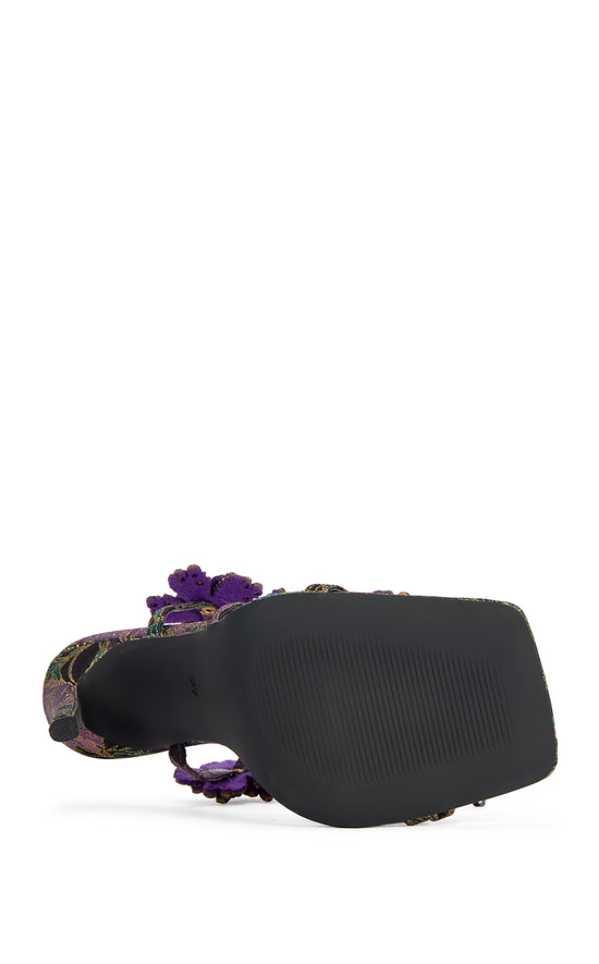 ANASTASIA-PURPLEMULTI EMBELLISHED STILETTO SANDAL