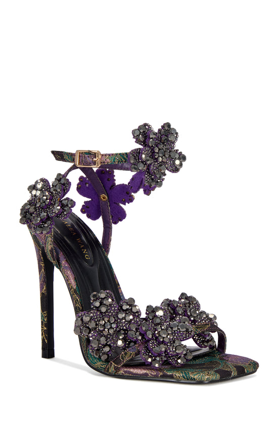 ANASTASIA-PURPLEMULTI EMBELLISHED STILETTO SANDAL