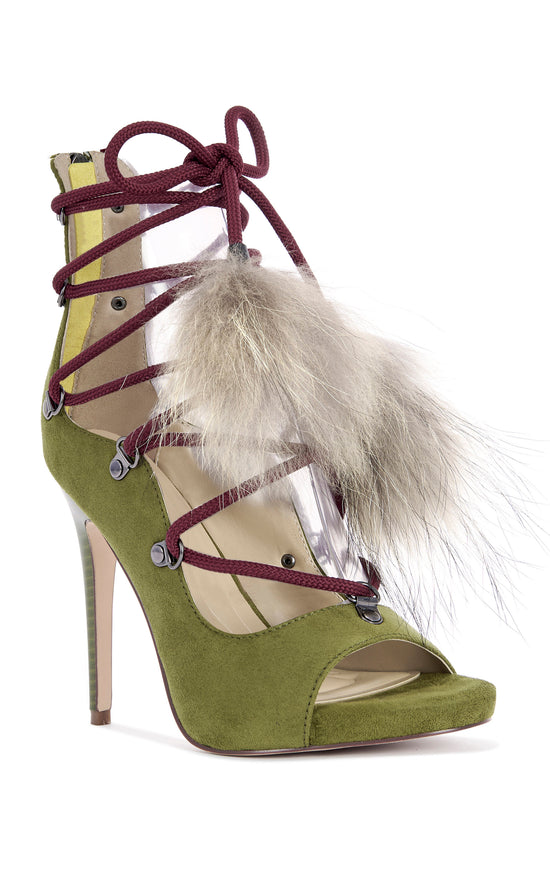 ANITA-OLIVEMULTI STILETTO SANDAL