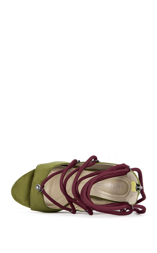ANITA-OLIVEMULTI STILETTO SANDAL