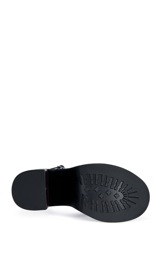 ANTHELMINE-ESPRESSO BLOCK SANDAL