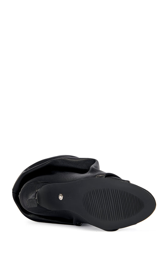 APEX-BLACK STILETTO BOOTIE | AZALEA WANG