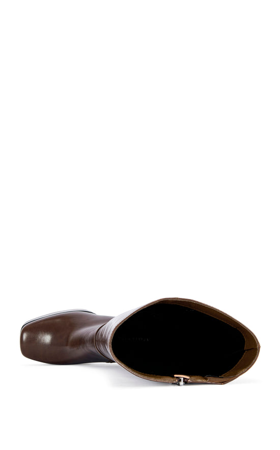 AUGUSTINE-CHOCOLATE PLATFORM BOOT