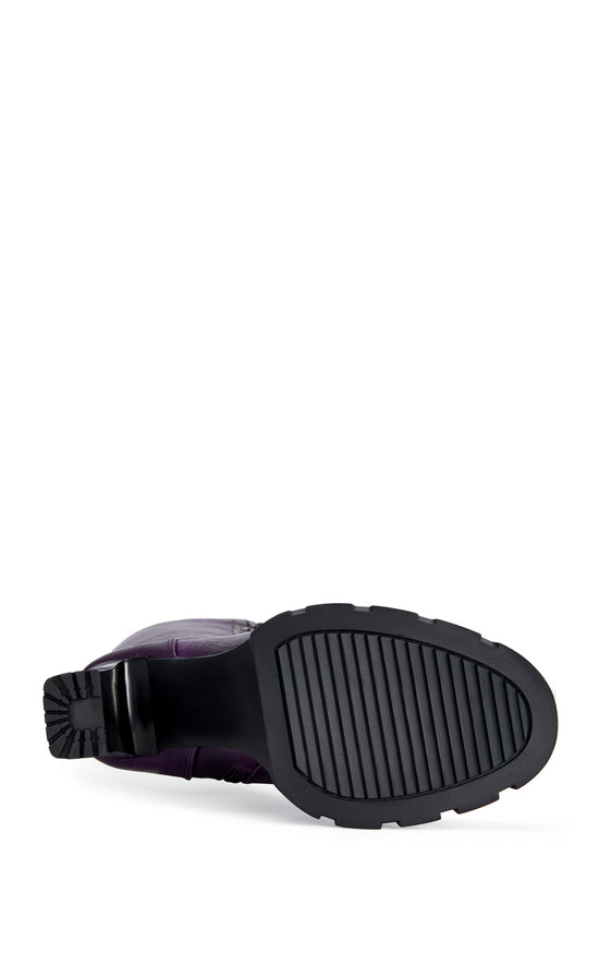 AURIGA-PLUM COMBAT BLOCK BOOT