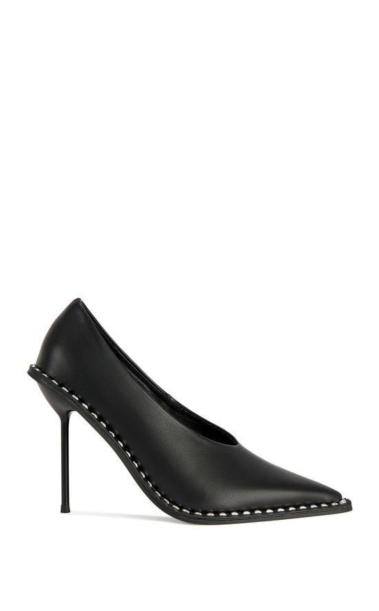 AVALON-BLACK STILETTO PUMP