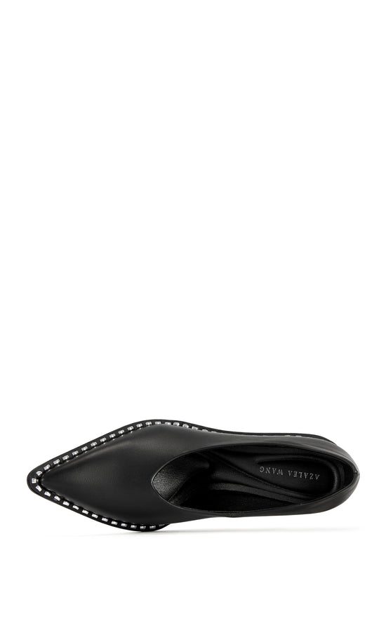 AVALON-BLACK STILETTO PUMP