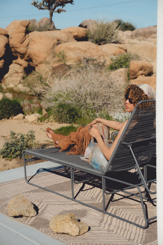 JOHANNA-TAN FRINGE STILETTO SANDAL BOOT