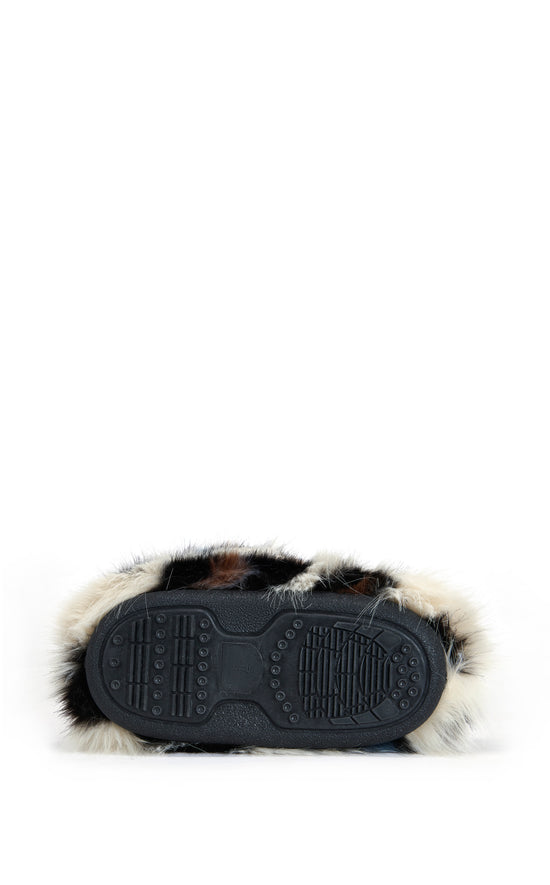 ALBERT-LEOPARD FAUX FUR BOOTIE