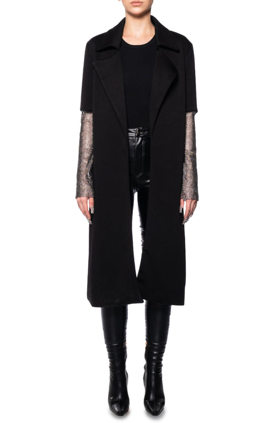ALIVIA-BLACK STATEMENT JACKET