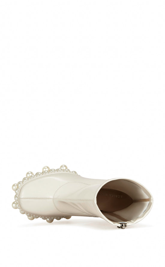 ANTARIS-BEIGE PLATFORM BOOTIE | AZALEA WANG