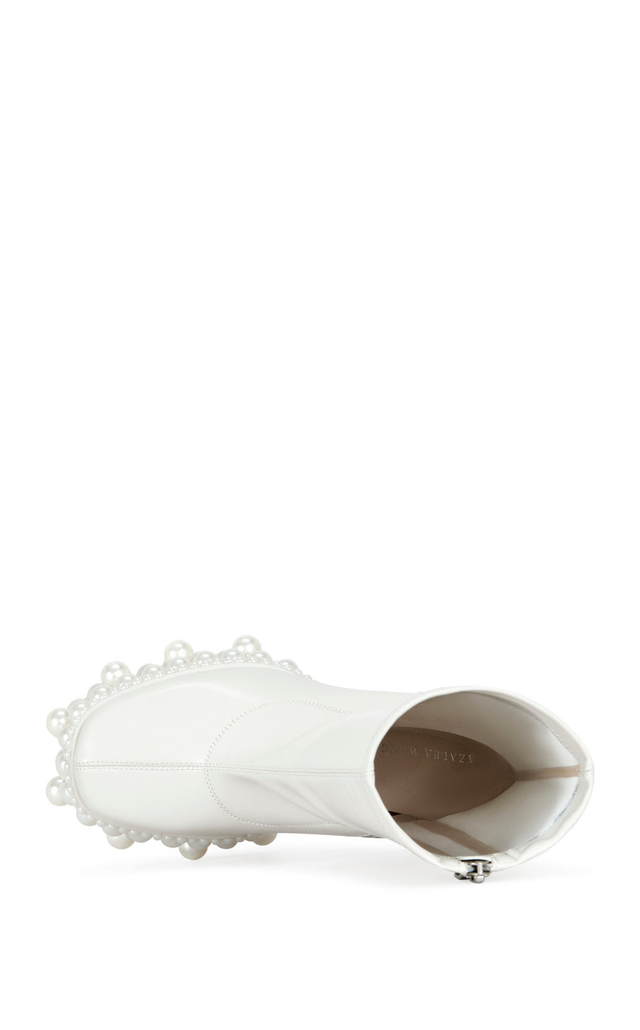 ANTARIS-BEIGE PEARL PLATFORM BOOTIE