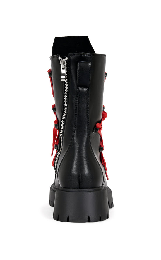 ARJUN-FIRERED FLAT BOOTIE | AZALEA WANG
