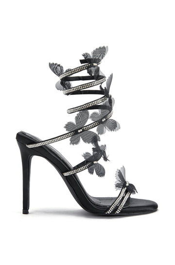 ARYANA-BLACK STILETTO SANDAL