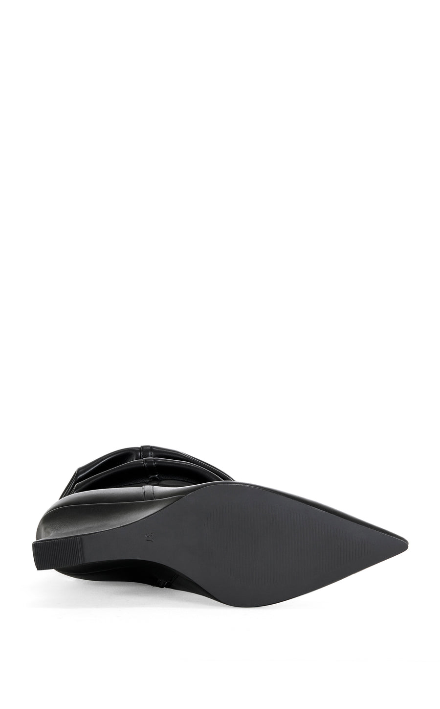 ASAF-BLACK WEDGE BOOTIE