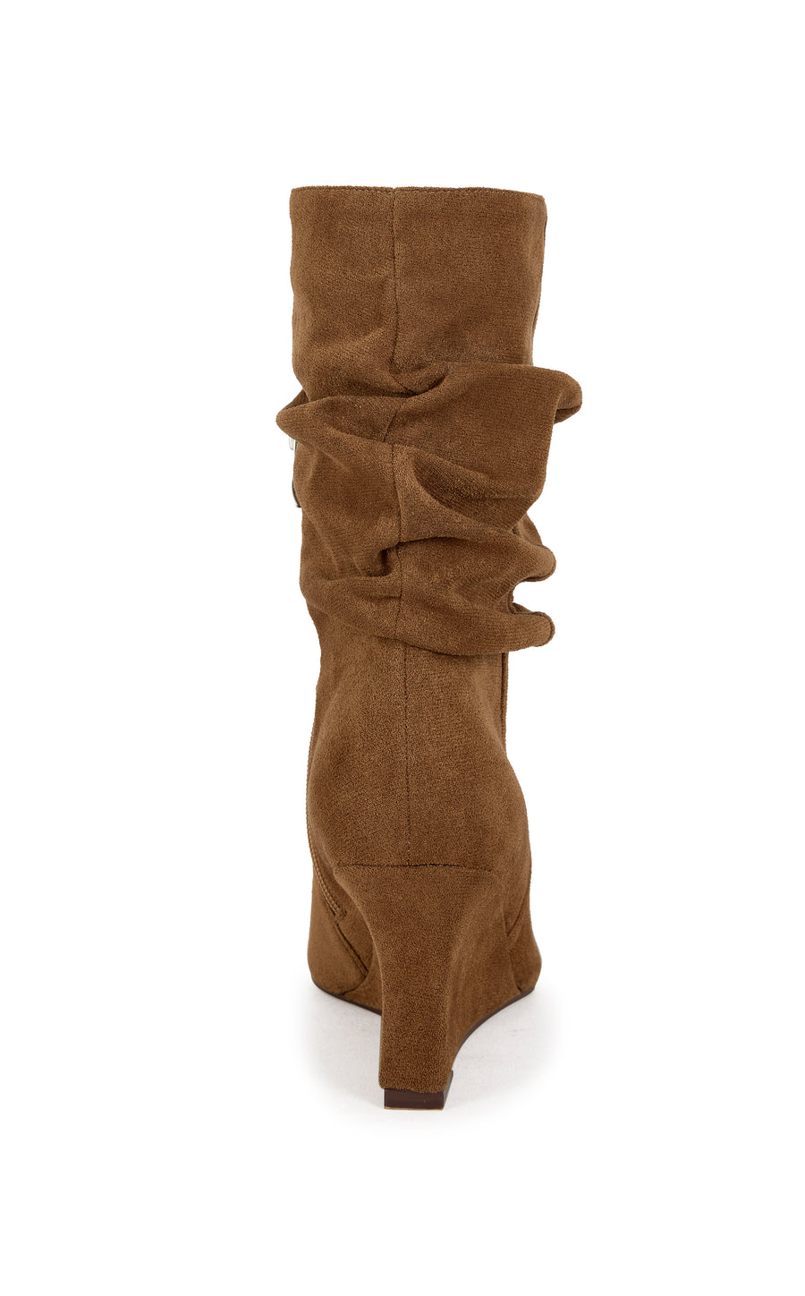 ASAF-TAN WEDGE BOOTIE