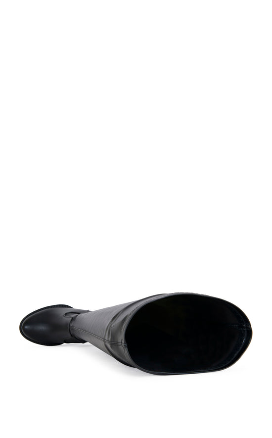ASHLAND-BLACK 4 WAY STRETCH PLATFORM BOOT | AZALEA WANG ASHLAND-BLACK 4 WAY STRETCH PLATFORM BOOT | AZALEA WANG