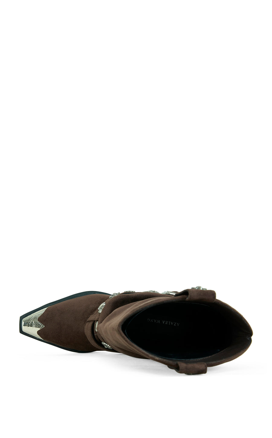 ASHRAF-CHOCOLATE WESTERN BOOTIE