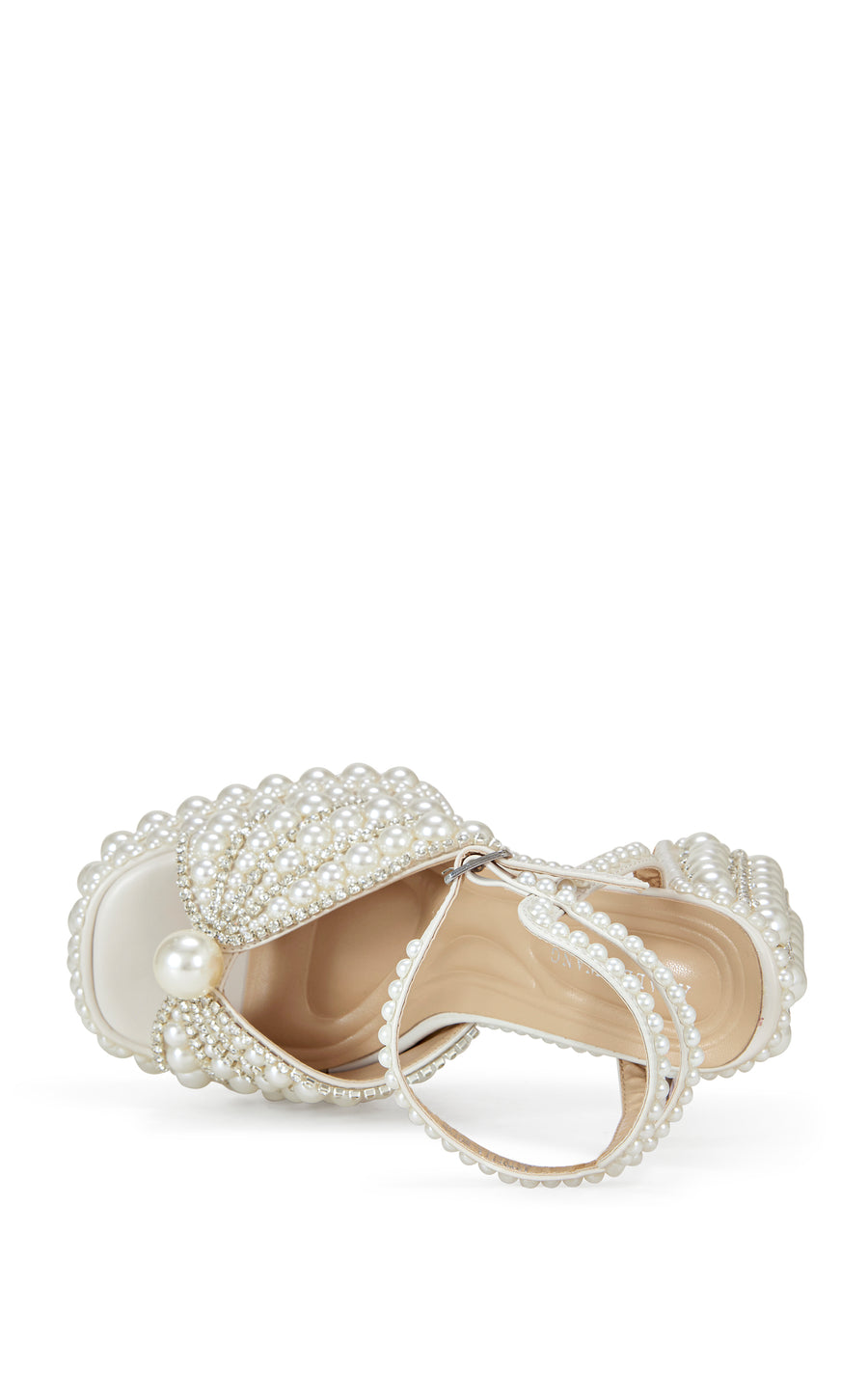 ASTRELLA-WHITE PLATFORM SANDAL