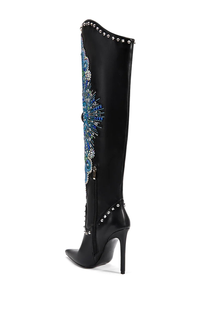 AXELLE-BLACK STILETTO BOOT