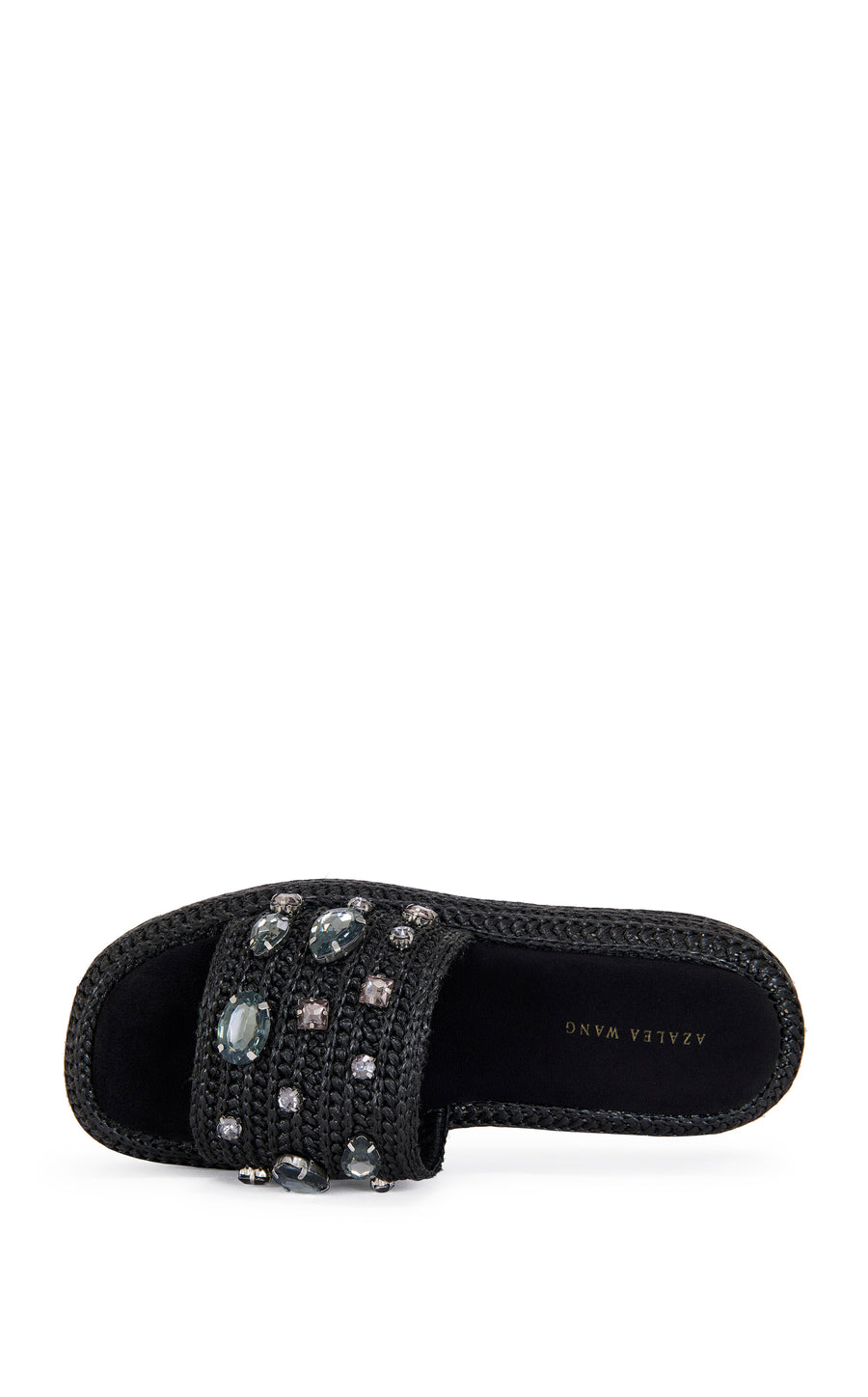 BASTE-BLACK FLATFORM SANDAL
