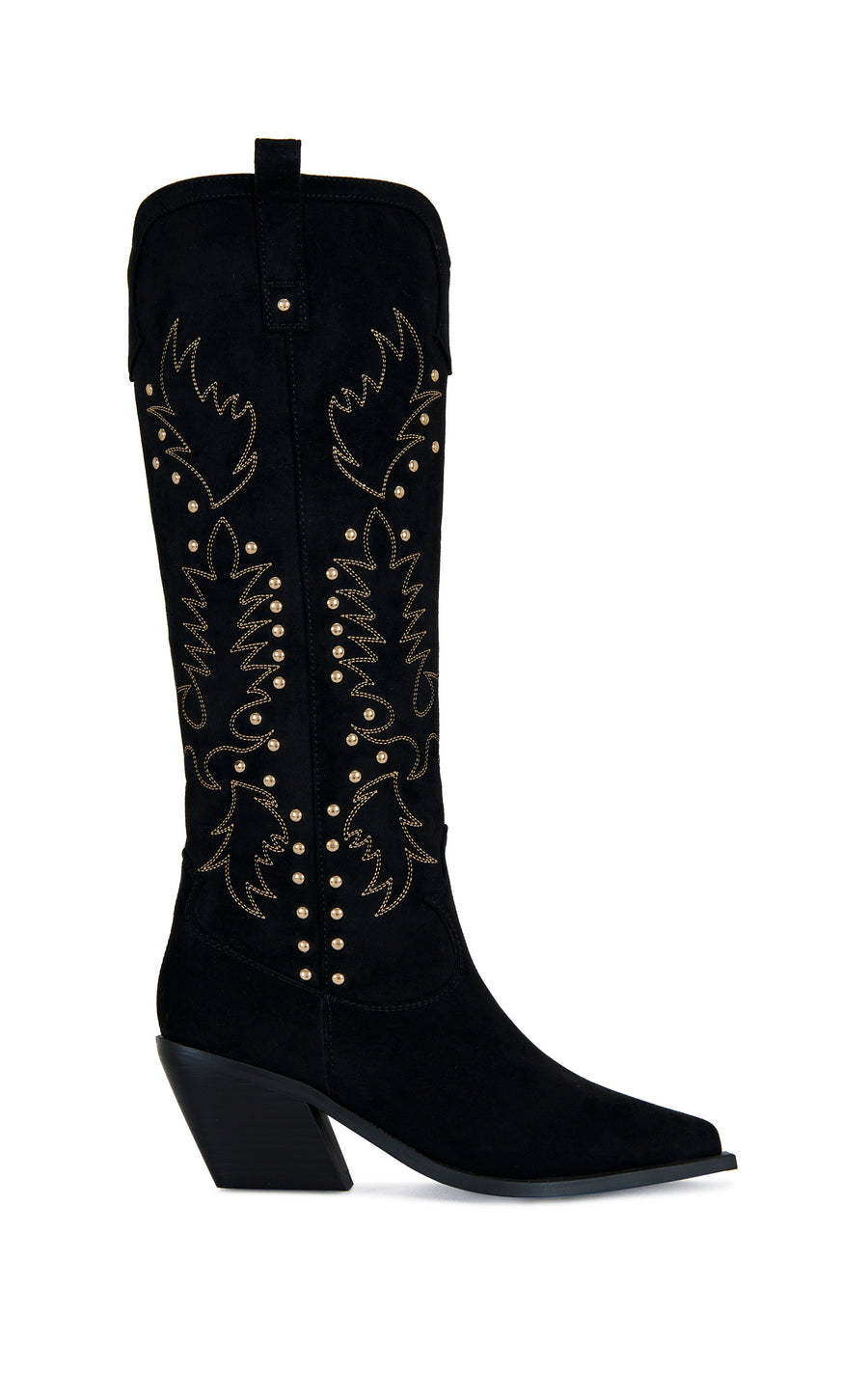 BECKETT "ELLA" BLACK WESTERN BOOT