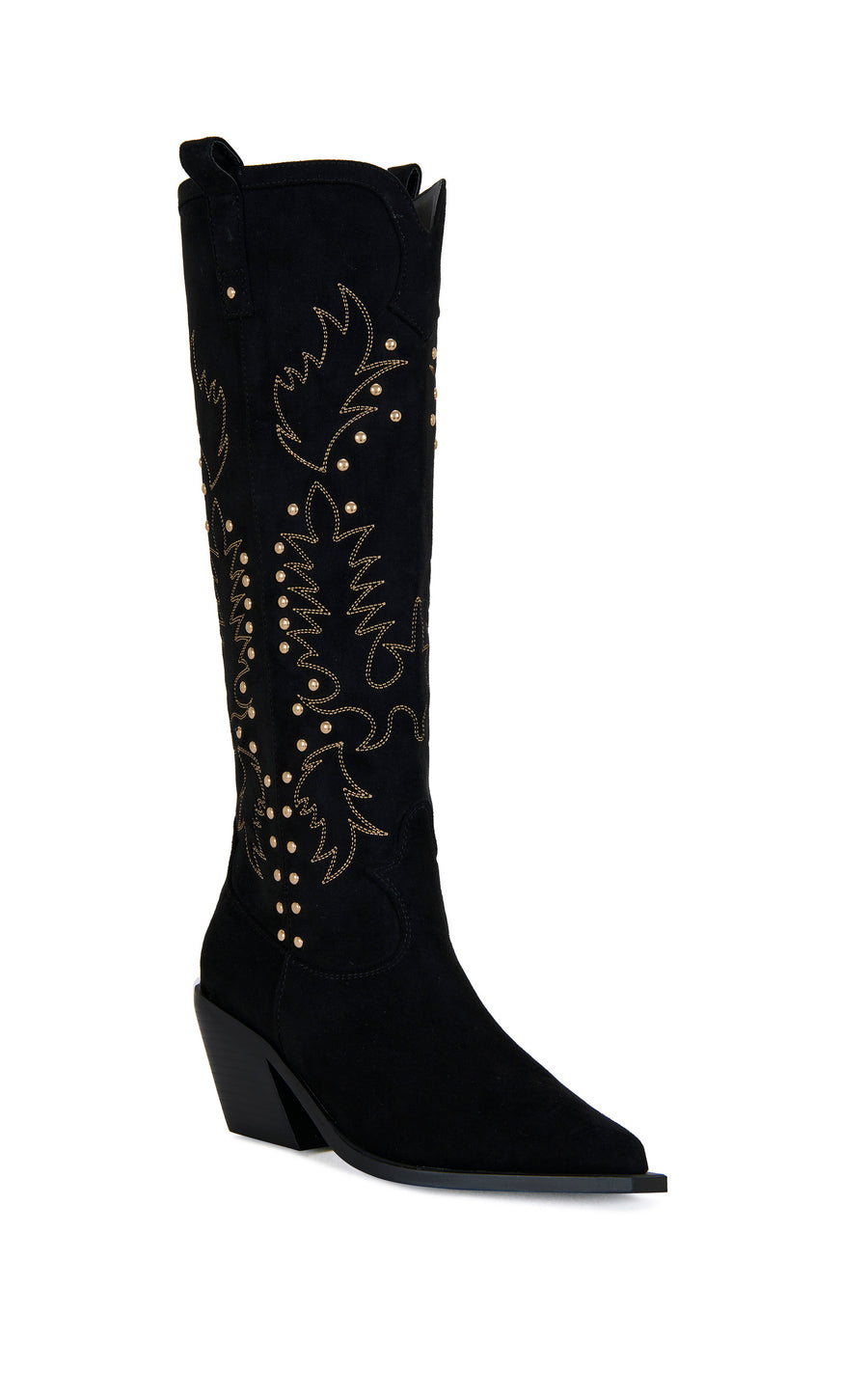 BECKETT "ELLA" BLACK WESTERN BOOT