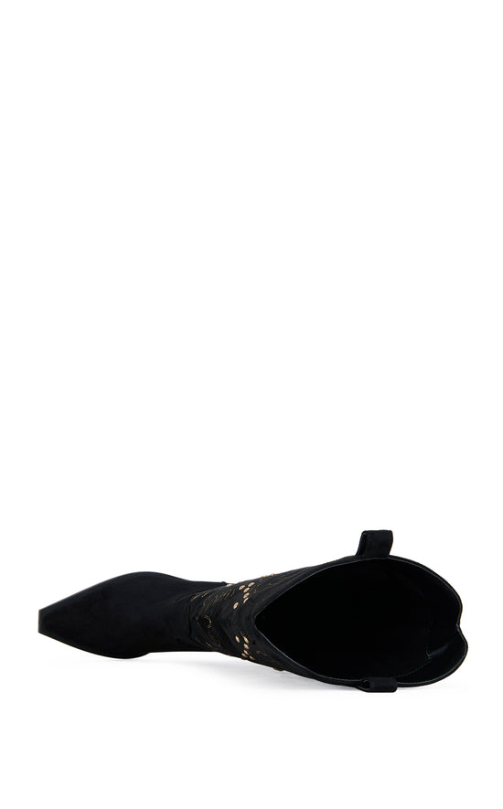 BECKETT "ELLA" BLACK WESTERN BOOT