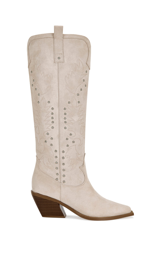 BECKETT "ELLA" TAUPE WESTERN BOOT