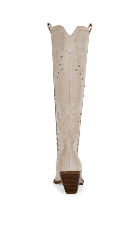 BECKETT "ELLA" TAUPE WESTERN BOOT