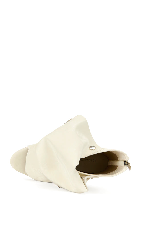 BIRDSONG-BONE PEEP TOE STILETTO BOOTIE