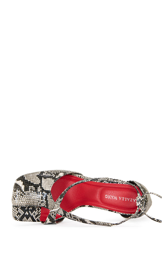 BUIKY-SNAKE WRAP-AROUND PUMP