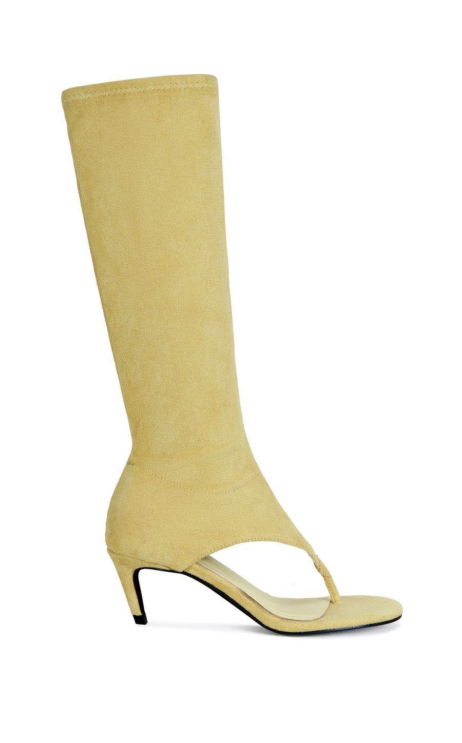 CECILE-MUSTARD STILETTO SANDAL