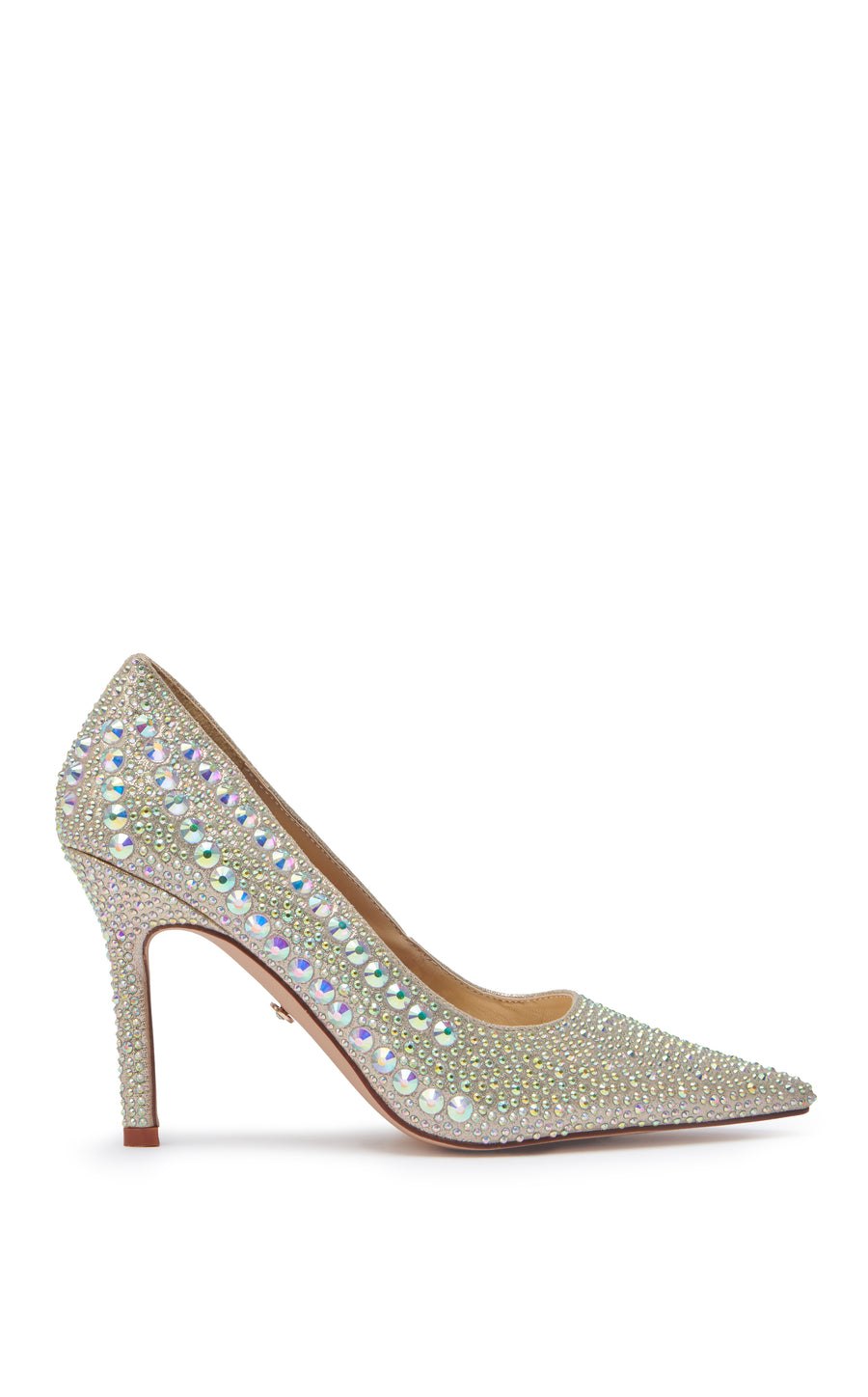 CORBEL-GOLD STILETTO PUMP