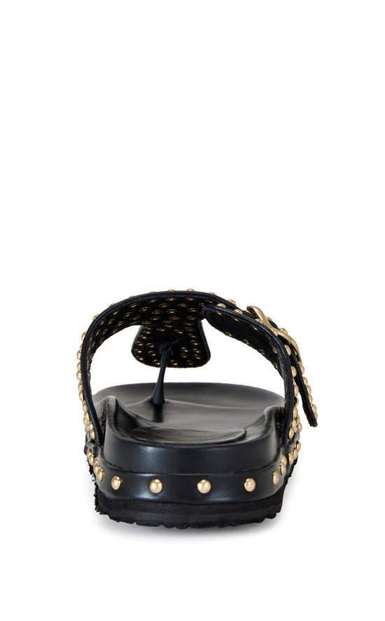 DAISYCHAIN-BLACK FLAT BOOT | AZALEA WANG